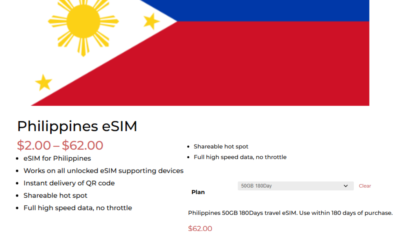 Philippines eSIM: Stay Connected with a Reliable Travel Roaming eSIM